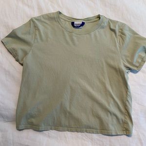 Outdoor Voices Everyday Short Sleeve Shirt in Rosemary